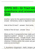 CPPS 403 Final Exam questions and answers 2024