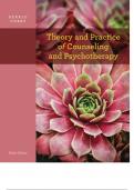 Theory and practice of counseling and psychotherapy by gerald corey, 9th Edition