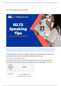 IELTS Speaking Tips 2022