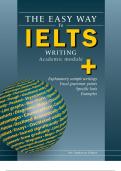 The Easy Way to IELTS Writing Academic module by: Arghavan Ghajar