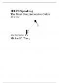 IELTS Speaking The Most Comprehensive Guide All in One Kite Boy Series Michael C. Thorp