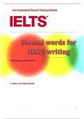 Formal Words for IELTS Writing Task 2 @FunEnglishwithme.