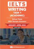 IELTS Writing Task 1 Academic Actual Tests with Answers