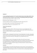 ATI RN Paediatric Assessment 202  Questions and Verified Answers with Rationales