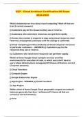 GCP - Cloud Architect Certification-06 Exam 2024-2025