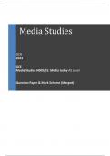 OCR GCE Media Studies H009/01: Media today AS Level