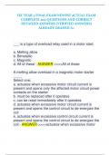 IEC YEAR 3 FINAL EXAM NEWEST ACTUAL EXAM  COMPLETE 200 QUESTIONS AND CORRECT  DETAILED ANSWERS (VERIFIED ANSWERS)  ALREADY GRADED A+