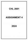 CHL2601 Assignment 4 2024