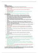 Biological Molecules A-level AQA notes 