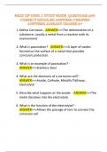NACE CIP LEVEL 1 STUDY GUIDE QUESTIONS AND CORRECT DETAILED ANSWERS (VERIFIED ANSWERS) ALREADY GRADED A+