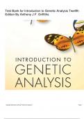 est Bank for Introduction to Genetic Analysis Twelfth Edition By Anthony J.F. Griffiths-stamped