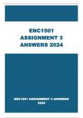 ENC1501 ASSIGNMENT 3 ANSWERS 2024 