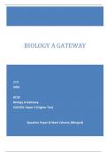 OCR 2023  GCSE Biology A Gateway J247/03: Paper 3 (Higher Tier)