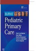 Test Bank For Burns' Pediatric Primary Care 8th Edition By Mary Dirks