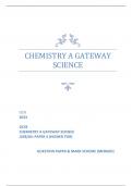 OCR 2023  GCSE CHEMISTRY A GATEWAY SCIENCE J248/04: PAPER 4 (HIGHER TIER)   QUESTION PAPER & MARK SCHEME (MERGED)  