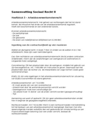 Samenvatting Sociaal Recht II