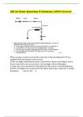 ASE A6 Exam: Questions & Solutions (100% Correct)