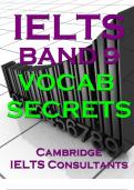 Get IELTS Band 9 Vocabulary Secrets.