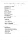 The Complete list of NANDA Nursing Diagnosis for 2012-2014, with 16 new diagnoses.