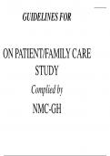 CARE STUDY OUTLINE-NMC-GH