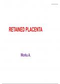 6.RETAINED PLACENTA