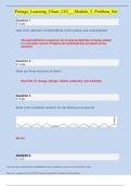 Portage_Learning_Chem_210___Module_5_Problem_Set QUESTIONS AND VERIFIED ANSWERS LATEST UPDATE 2024/2025