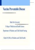 19-Vaccine Preventable Disease & Mumps 
