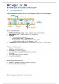 biologie: celmembramen, mitose & meiose, afweer & immuniteit