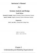 Instructor’s Manual For Systems Analysis and Design 10th Edition by Kenneth E. Kendall, Julie E. Kendall