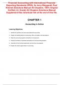 Solutions Manual for Financial Accounting with International Financial Reporting Standards (IFRS) 5th Edition By Jerry Weygandt, Paul Kimmel (All Chapters, 100% Original Verified, A+ Grade)