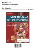 Test Bank: Understanding Pathophysiology, 7th Edition by Sue E. Huether - Chapters 1-44, 9780323639088 | Rationals Included