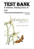 Test Bank for Evolution, Making Sense Of Life 2nd Edition;ISBN 9781936221554; by Carl Zimmer, Prof. Douglas Emlen.