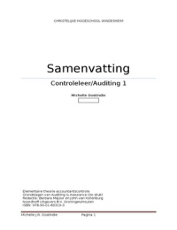 Auditing/Controleleer 1