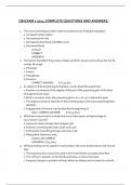  OB EXAM 2 2024.COMPLETE QUESTIONS AND ANSWERS.