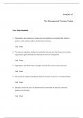 Test Bank to Accompany Essentials of Contemporary Management,Jones,6e