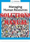 Managing Human Resources 19th Edition by Scott Snell and Shad Morris SOLUTIONS MANUAL 