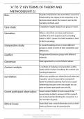  cambridge igcse sociology theory   methods key termswith complete solution