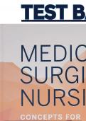 Complete and Up-to-Date Test Bank for Medical-Surgical Nursing: Concepts for Interprofessional Collaborative Care, 10th Edition by Donna D. Ignatavicius, M. Linda Workman, Cherie R. Rebar, & Nicole M. Heimgartner - Includes All Chapters (1-69)