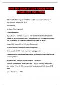 MNT RD EXAM STUDY GUIDE WITH COMPLETE SOLUTION