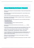 KCura Relativity 9.2 Exam - Round 2 Questions with correct Answers