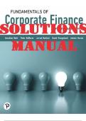 Fundamentals of Corporate Finance, Canadian Edition 4th Edition Jonathan Berk; Peter DeMarzo INSTRUCTOR SOLUTIONS MANUAL_(INCLUDES EXCEL SPREADSHEET SOLUTIONS)