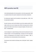 NIFA practice test B2 questions & answers 2024 ( A+ GRADED 100% VERIFIED)