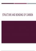 AQA GCSE Chemistry - Structure and Bonding of Carbon PowerPoint 