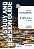 Cambridge International AS_A Level Economics Study and