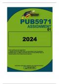 PUB5971 ASSIGNMENT 1 2024 In this activity you are required to 1. Identify and list the PPM values, as articulated in the Constitution, the White Paper on  HRM in the Public Service and the White Paper on Transformation of the Public  Service Delivery
