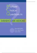 MCQs in Intensive Care Medicine