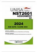 NST2601...ASSIGNMENT NUMBER: 02.... DUE DATE: 14 June 2024....