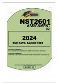 NST2601 ASSIGNMENT NUMBER: 02 ASSIGNMENT DUE DATE: 14 June 2024 ASSIGNMENT TOTAL MARKS: 100  QUESTION 1: [10 MARKS] List and explain three (3) specific aims of Natural Science and Technology.