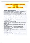 ANCC Family Nurse Practitioner (FNP-BC) Board Exam Study Guide