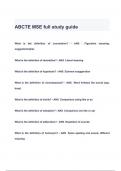 ABCTE MSE full study guide QUESTIONS & ANSWERS 2024 ( A+ GRADED 100% VERIFIED)